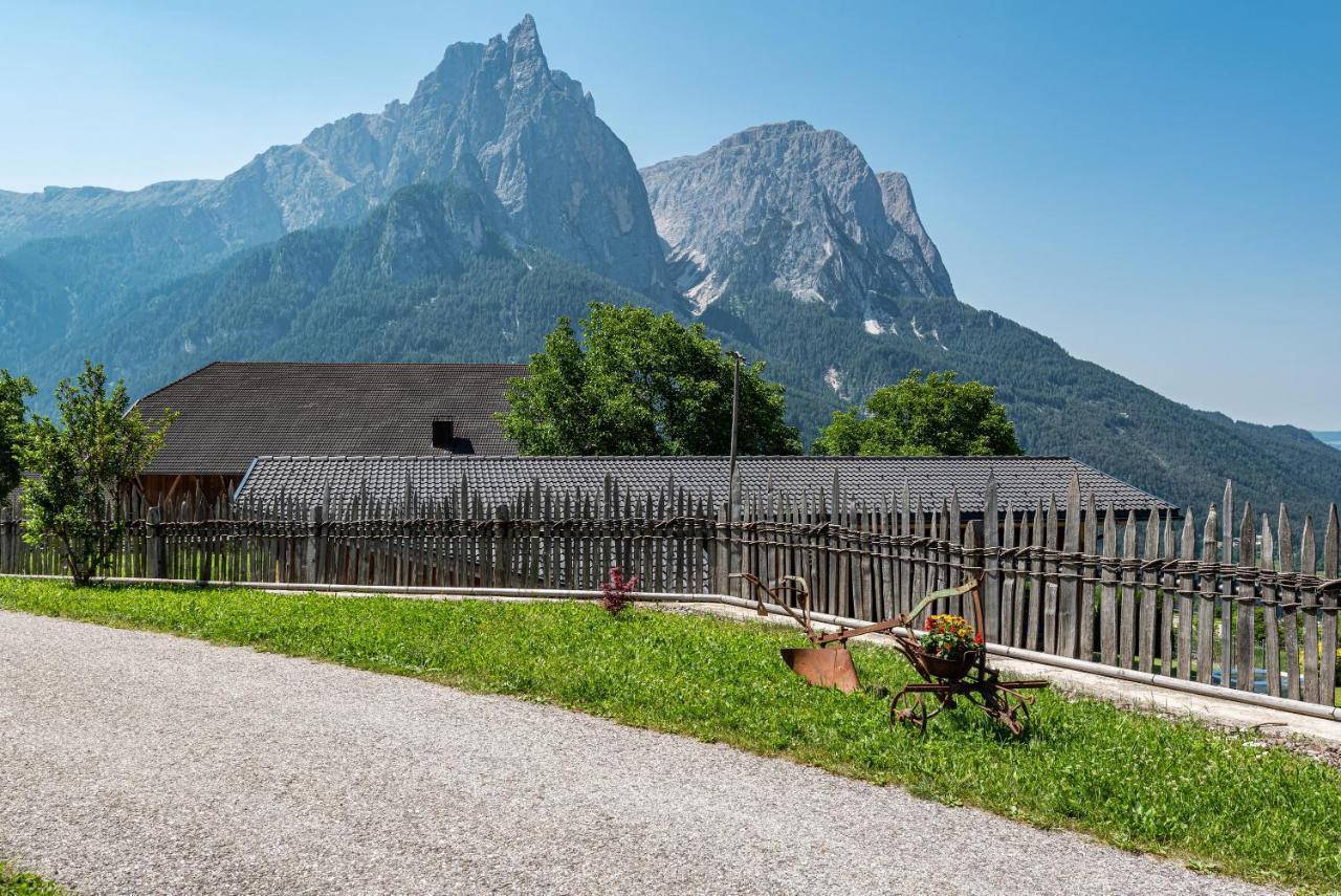 Schildberghof Ortler Apartment Siusi Ngoại thất bức ảnh